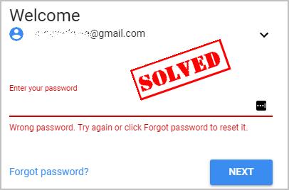 lupa password gmail