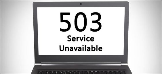 503 service unavailable