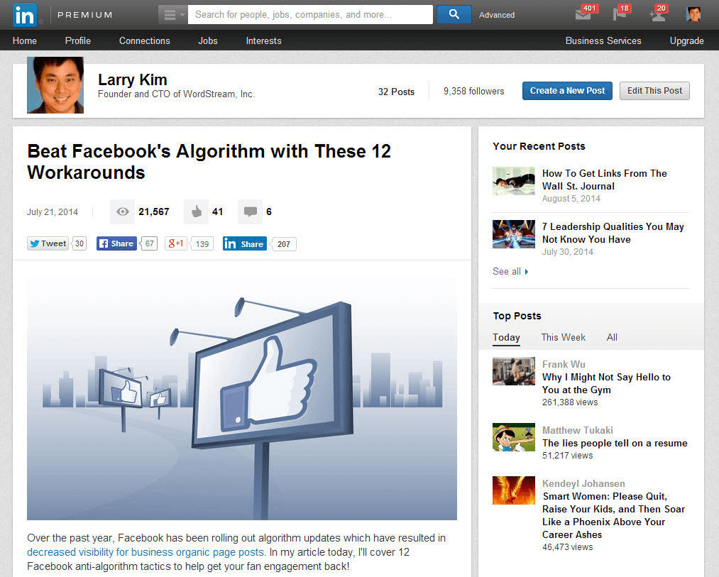 Todays post. Facebook algorithm. Алгоритмы Фейсбук. Трафик из Фейсбук [manvip]. New Post.