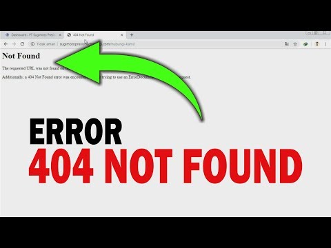 Cara Memperbaiki Error 404 Not Found di Situs WordPress Anda