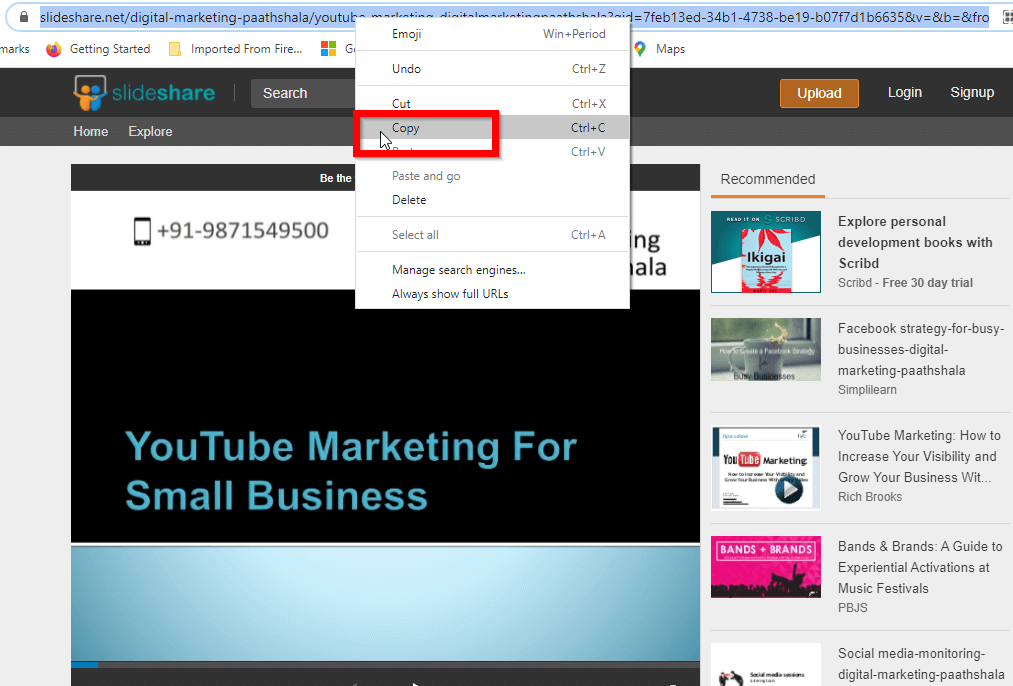 Cara download file di slideshare