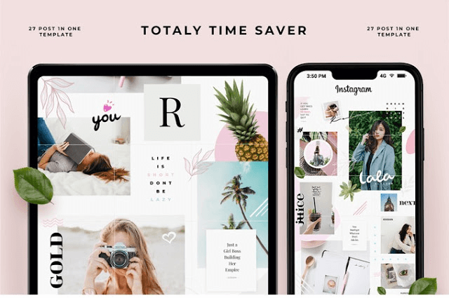 10 Aplikasi Penyedia Template Instagram Feed