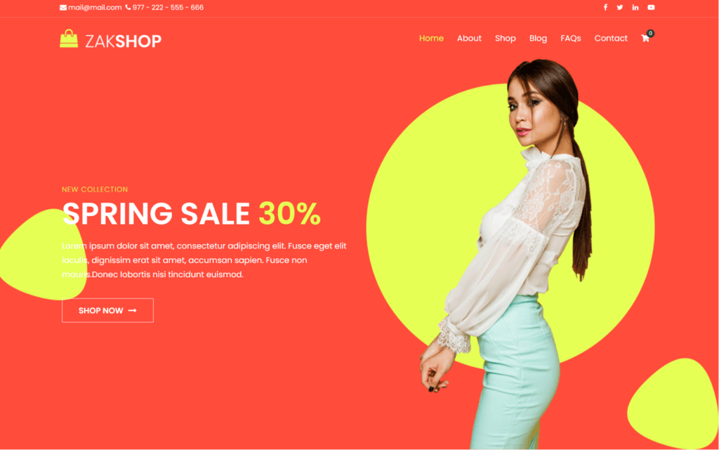 37 Template WordPress Toko Online Gratis Terbaik 2021-
