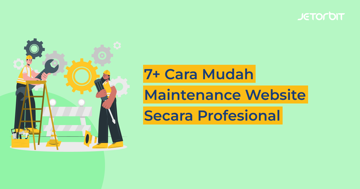 cara maintenance website