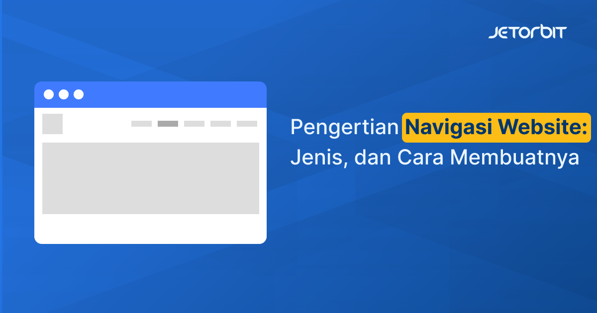 navigasi website