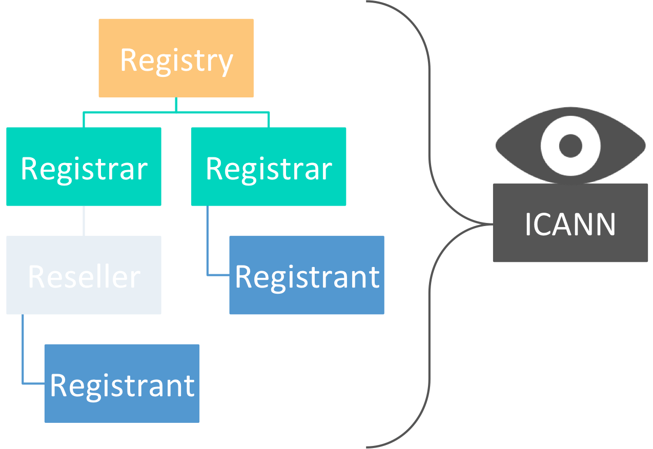 registry registrar registrant