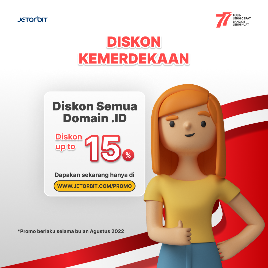 Diskon Semua Domain .ID Selama Bulan Agustus