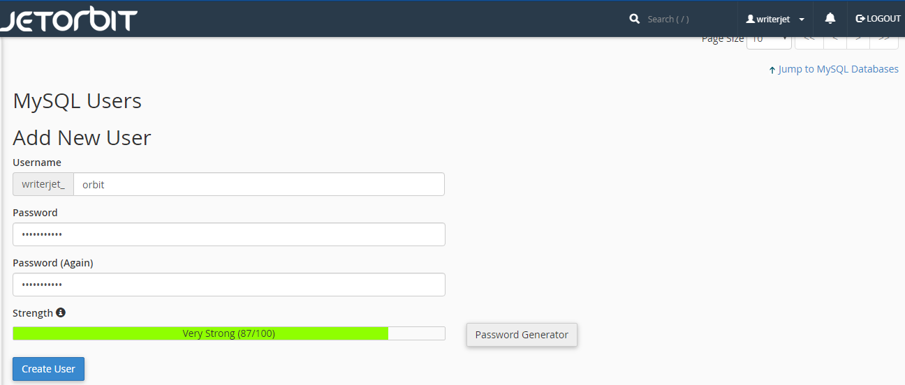 Passwords db