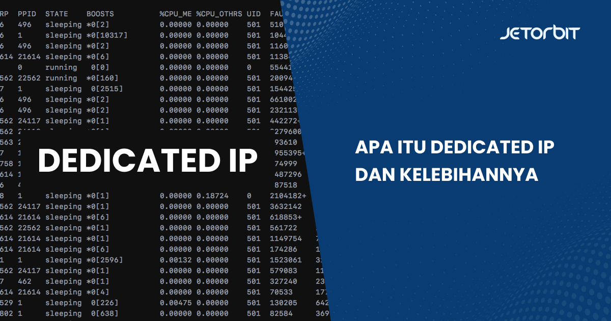 apa itu dedicated ip