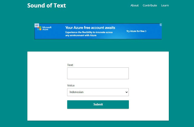 Text to Speech