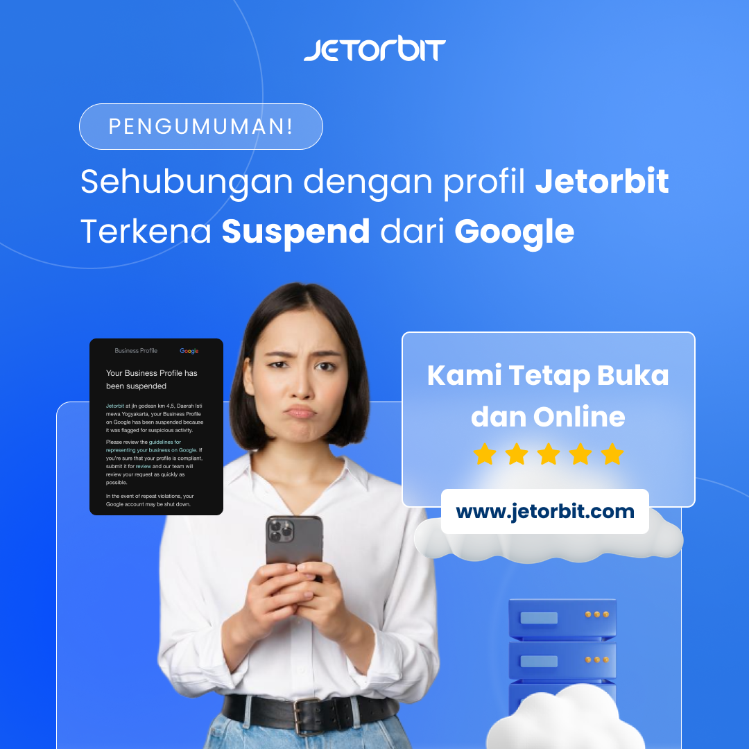 Jetorbit Tetap Ada dan Online!!!