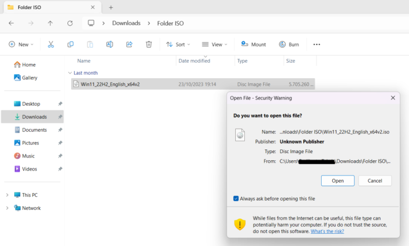 Cara Mudah Mount File ISO di Windows