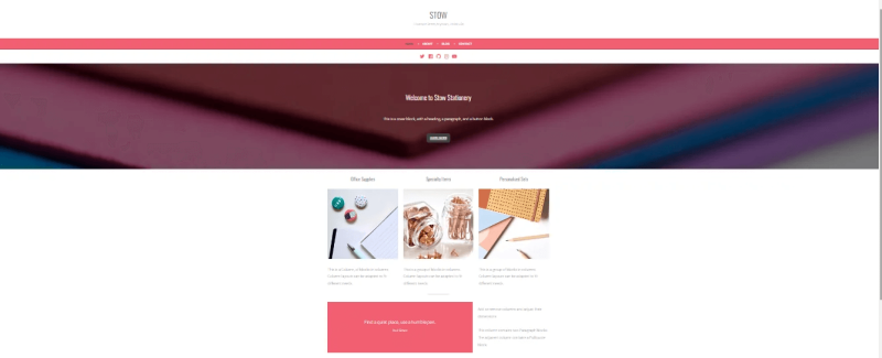 Template WordPress Company Profile