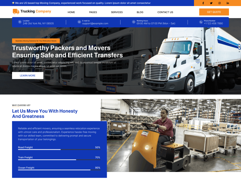 Template WordPress Company Profile