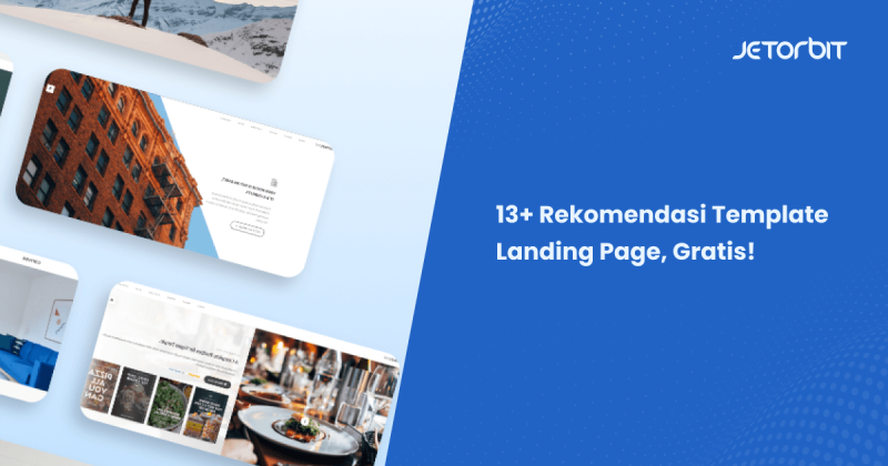13+ Rekomendasi Template Landing Page, Gratis!