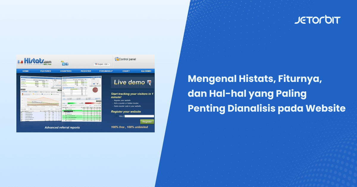 Mengenal Histats, Fiturnya, dan Hal-hal yang Paling Penting Dianalisis pada Website