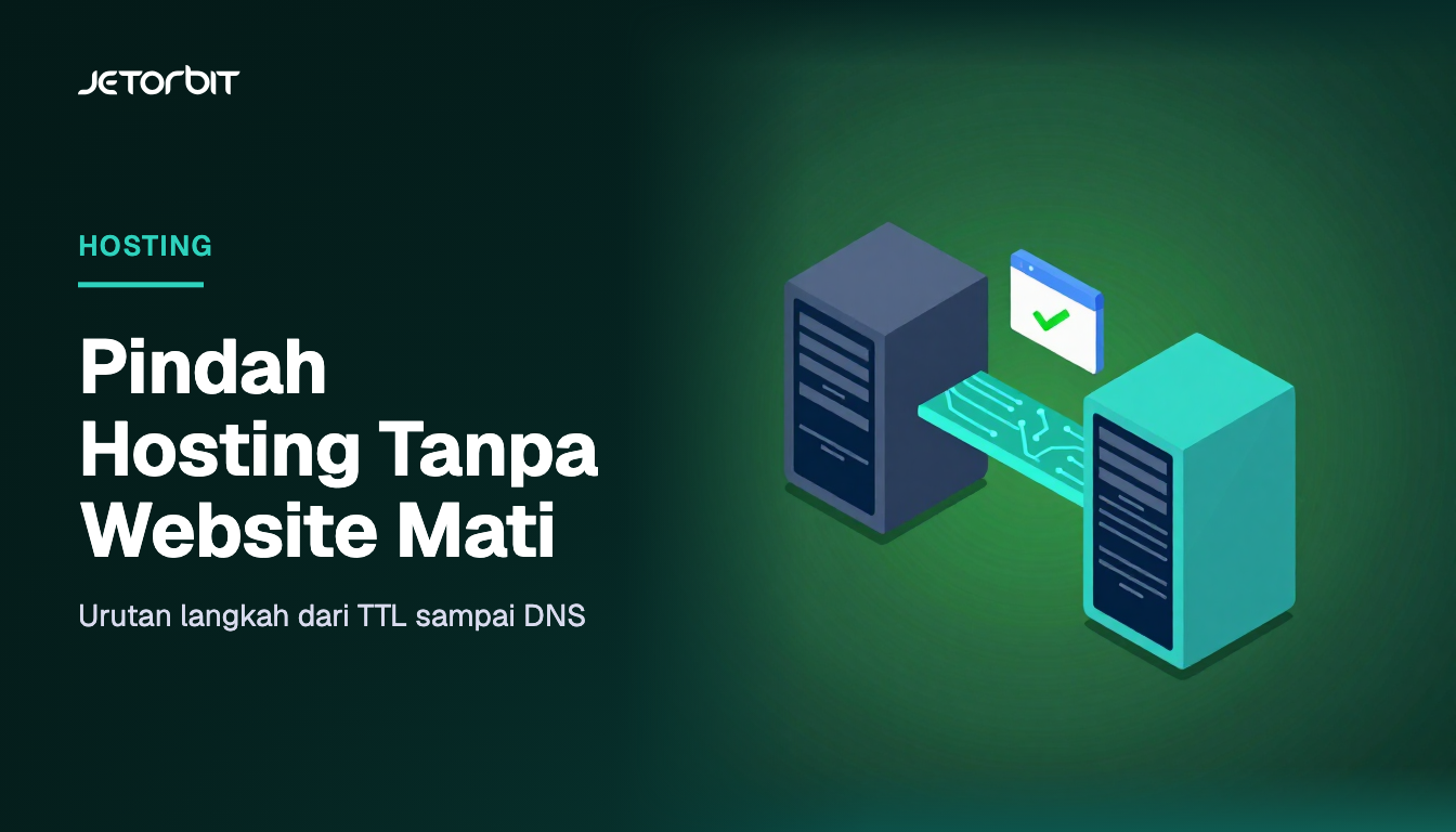 Cara Pindah Hosting Tanpa Website Mati: Urutan dari Persiapan sampai Selesai