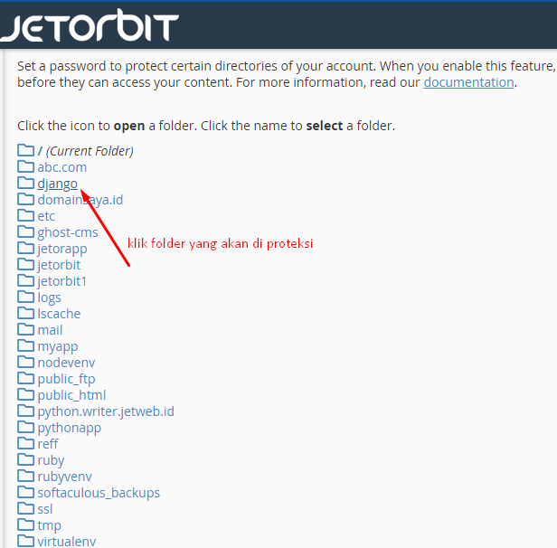 Melindungi direktori Dengan Directory Privacy Di cpanel
