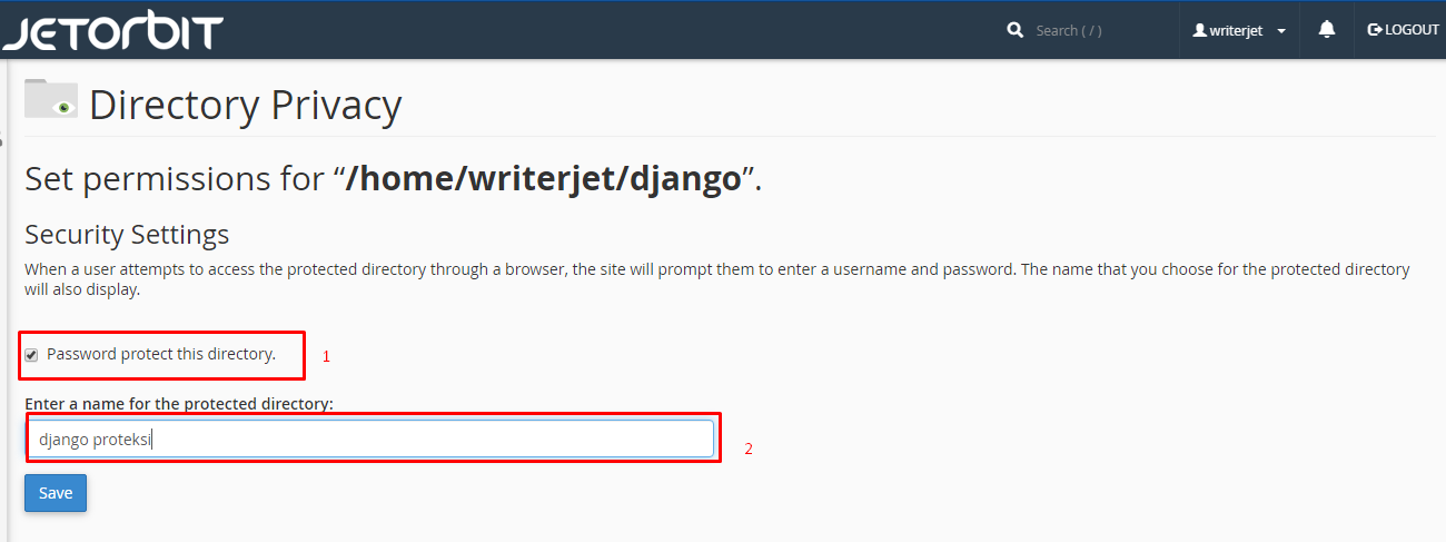 Melindungi direktori Dengan Directory Privacy Di cpanel