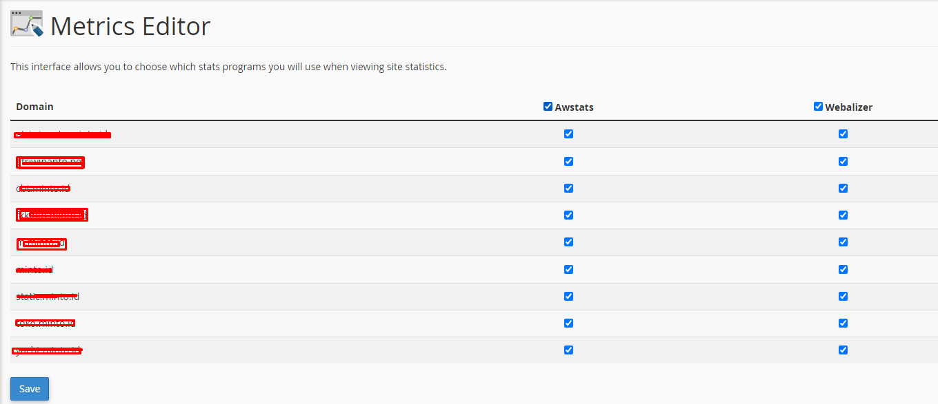 Cara Melihat Traffic Visitor di Cpanel 2