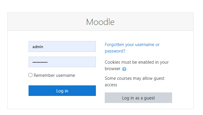 Cara Install Moodle di Hosting