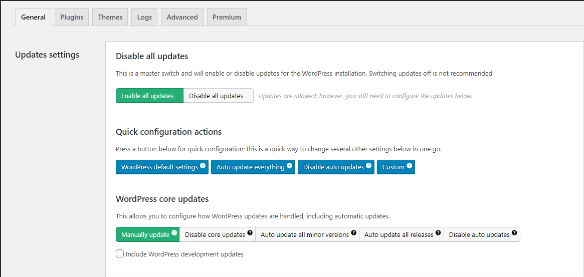 Cara Mematikan Auto Update WordPress