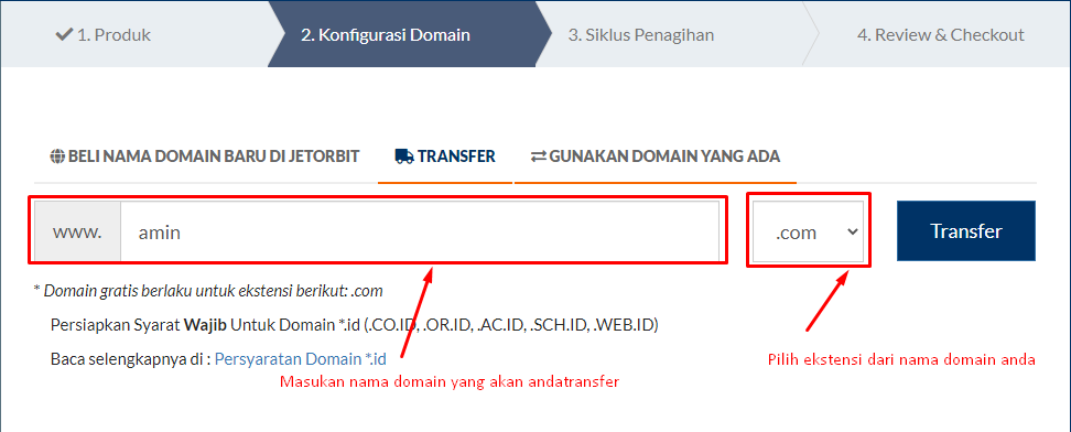 Langkah Migrasi Hosting dan Domain