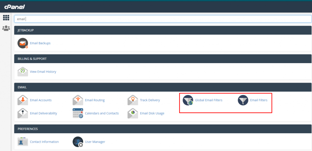 Cara Konfigurasi Mail Filter di Cpanel