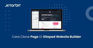 Cara Clone Page di Sitepad Website Builder