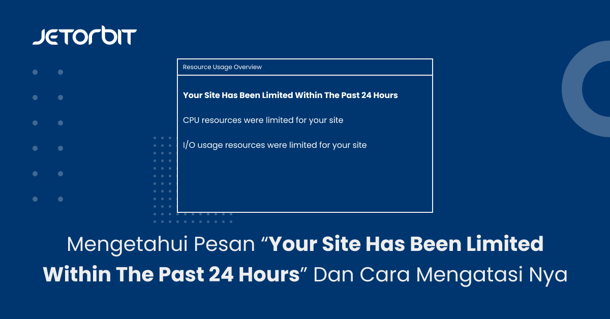 Your site has been limited within the past 24 hours