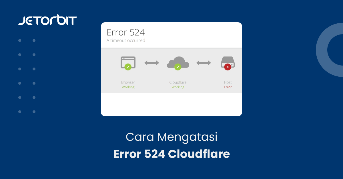 Cara Mengatasi Error 524 Cloudflare