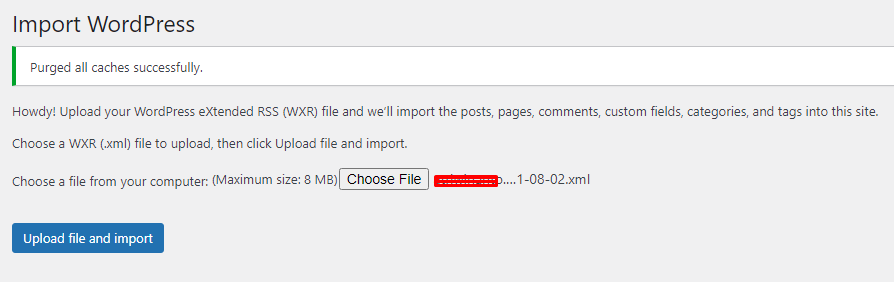 Cara Import Export Menu di WordPress