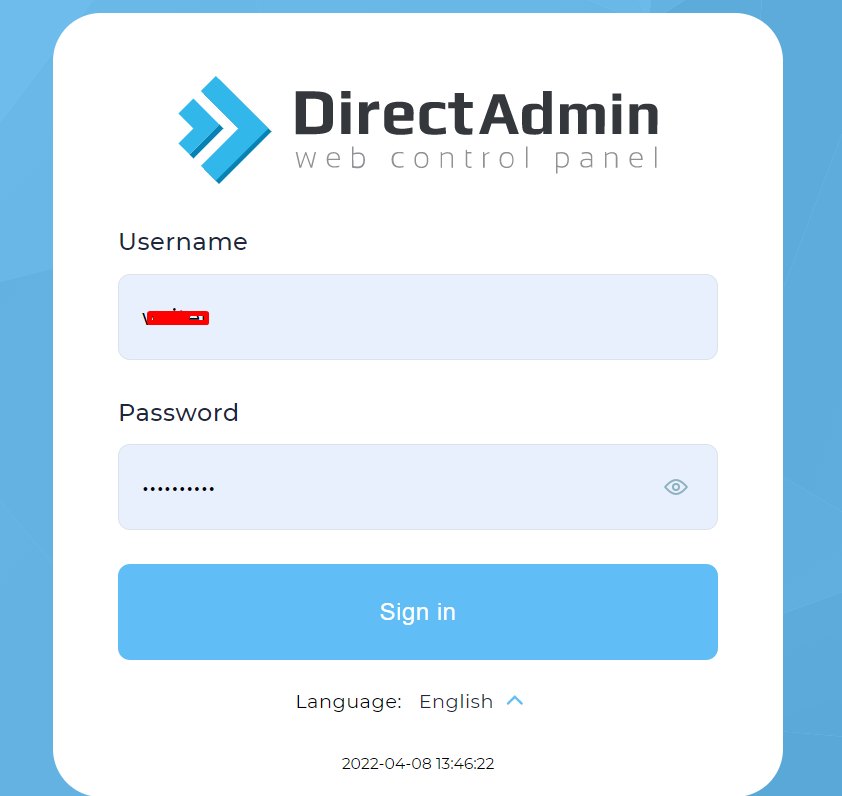 Cara Mengubah Password Directadmin