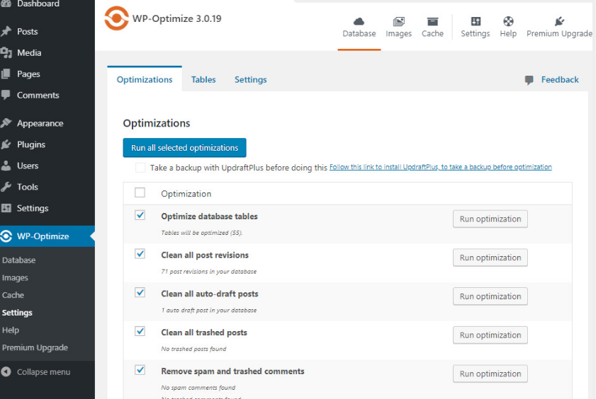 Cara Optimasi Database WordPress Via Plugin