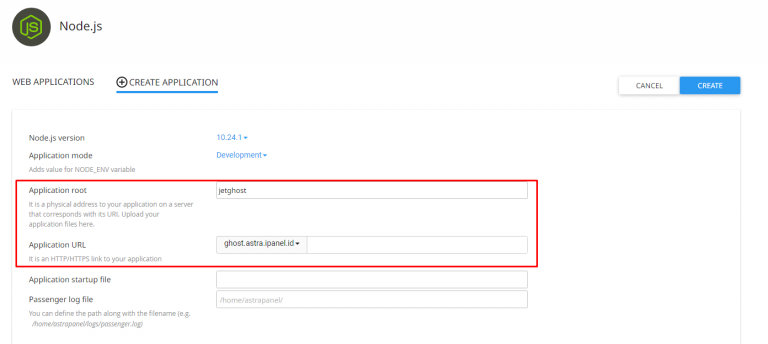 Cara Install Ghost di Cpanel Menggunakan Node.js - Panduan Hosting Jetorbit