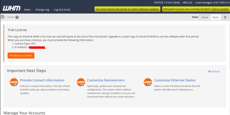 Cara Instal CPanel WHM di Debian,Ubuntu dan Centos