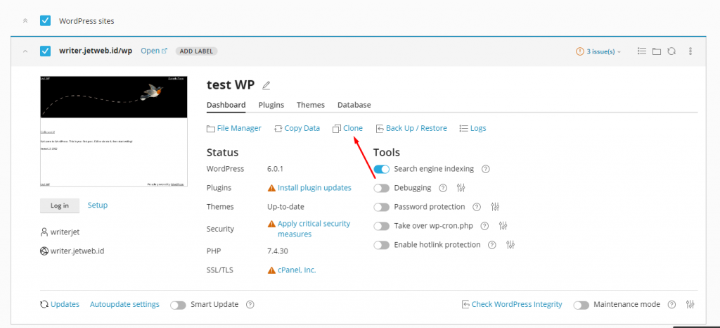 Cara Install dan Manage WordPress Menggunakan WP Toolkit