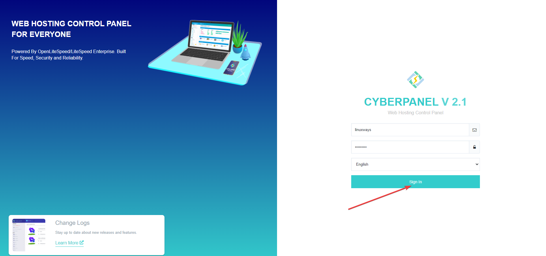 Cara Menginstal CyberPanel di Ubuntu 20.04