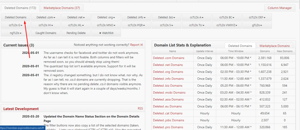 Cara Mencari Expired Domain Berkualitas 