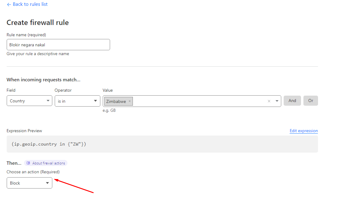 Cara Memblokir Akses dari Negara Tertentu dengan CloudFlare