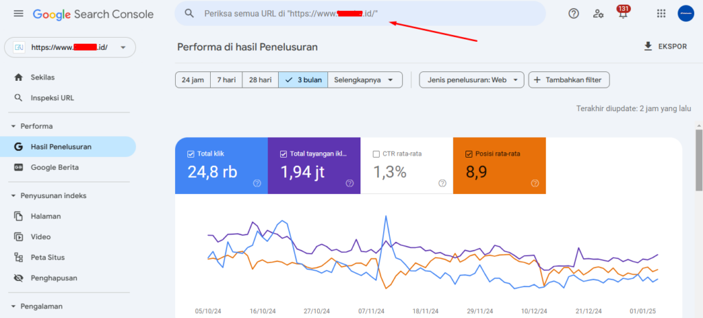 Cara Reindex Website dan Menghapus Halaman Yang Tidak di inginkan Tampil di google