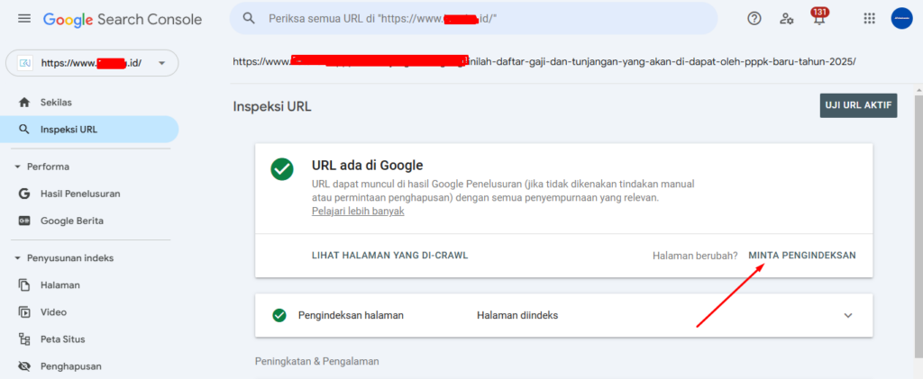 Cara Reindex Website dan Menghapus Halaman Yang Tidak di inginkan Tampil di google