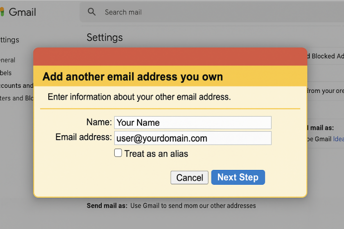 Tambahkan Alamat Email Domain Kustom ke Gmail