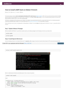 cara install LAMP stack di VPS Debian illustration