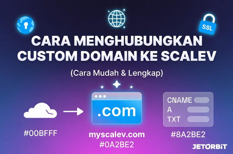 Cara Menghubungkan Custom Domain ke Scalev (Cara Mudah)
