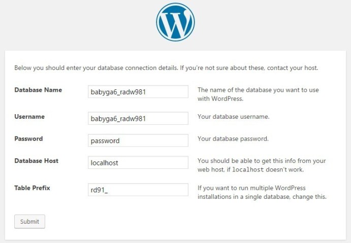 atur wordpress Anda